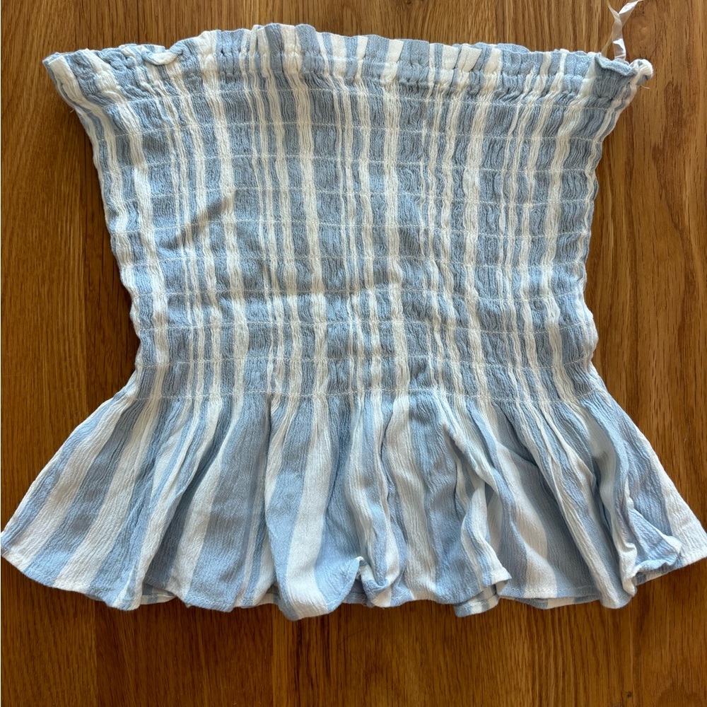 American Eagle striped tube top